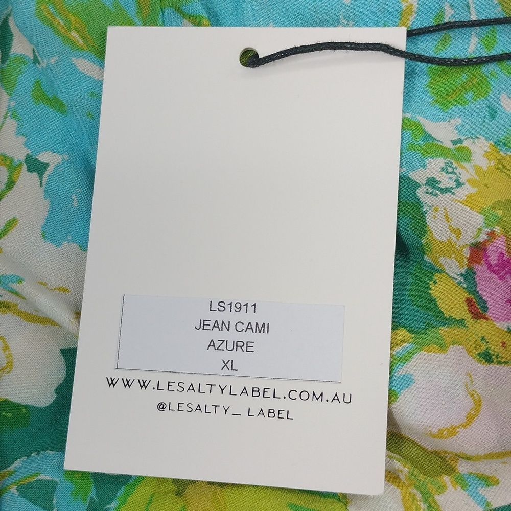 Le Salty Label Jean Cami In Azure - Picture 7 of 7